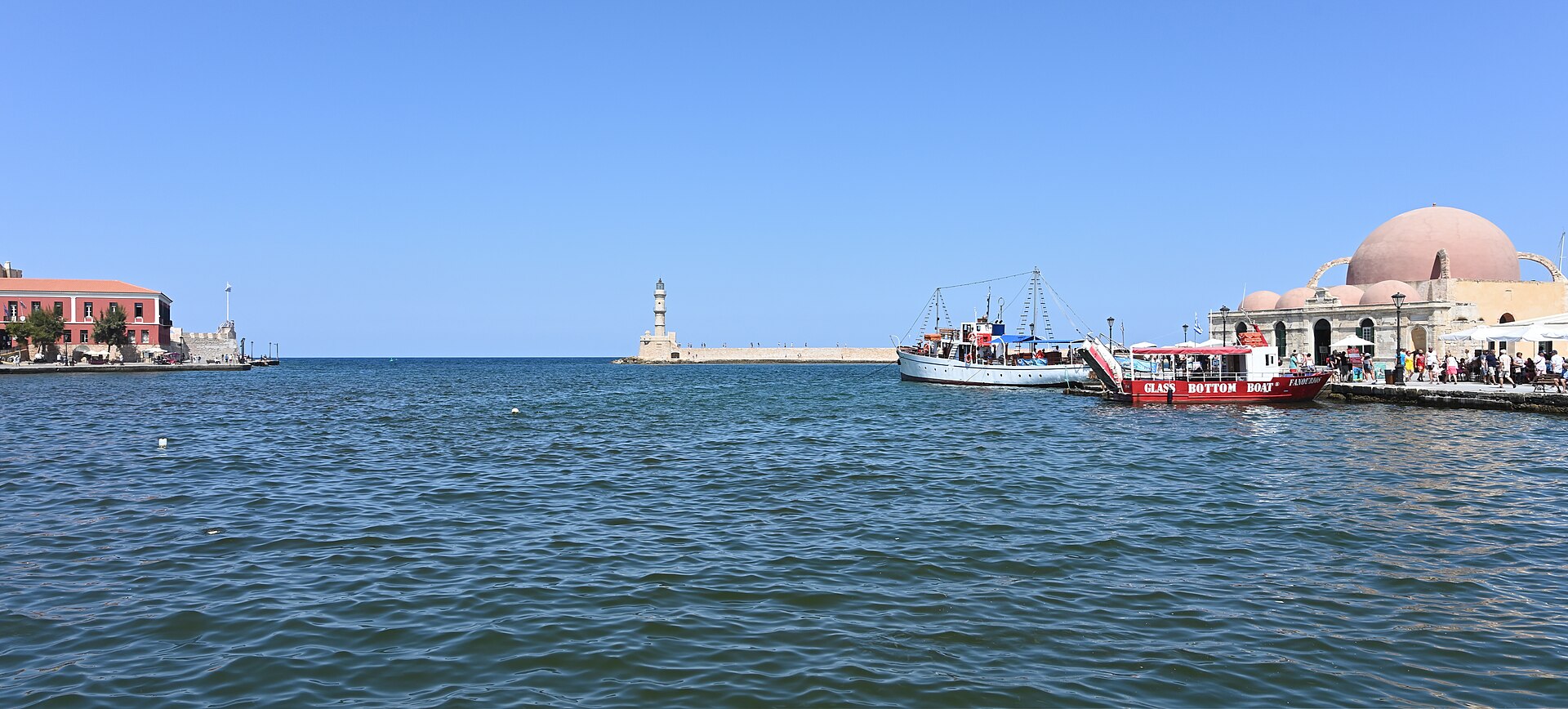Venetian Harbour — Chania's iconic waterfront on a cruise port day